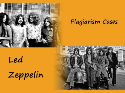 Led Zeppelin Plagiarism Cases
