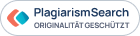 Experten vertrauen auf PlagiarismSearch-Originalitätsschutz Originalität geschützt durch PlagiarismSearch – Vertraut von Experten