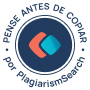 Atividade de cópia monitorada – aviso da PlagiarismSearch Monitoramento de Conteúdo por PlagiarismSearch – Aviso Anticópia