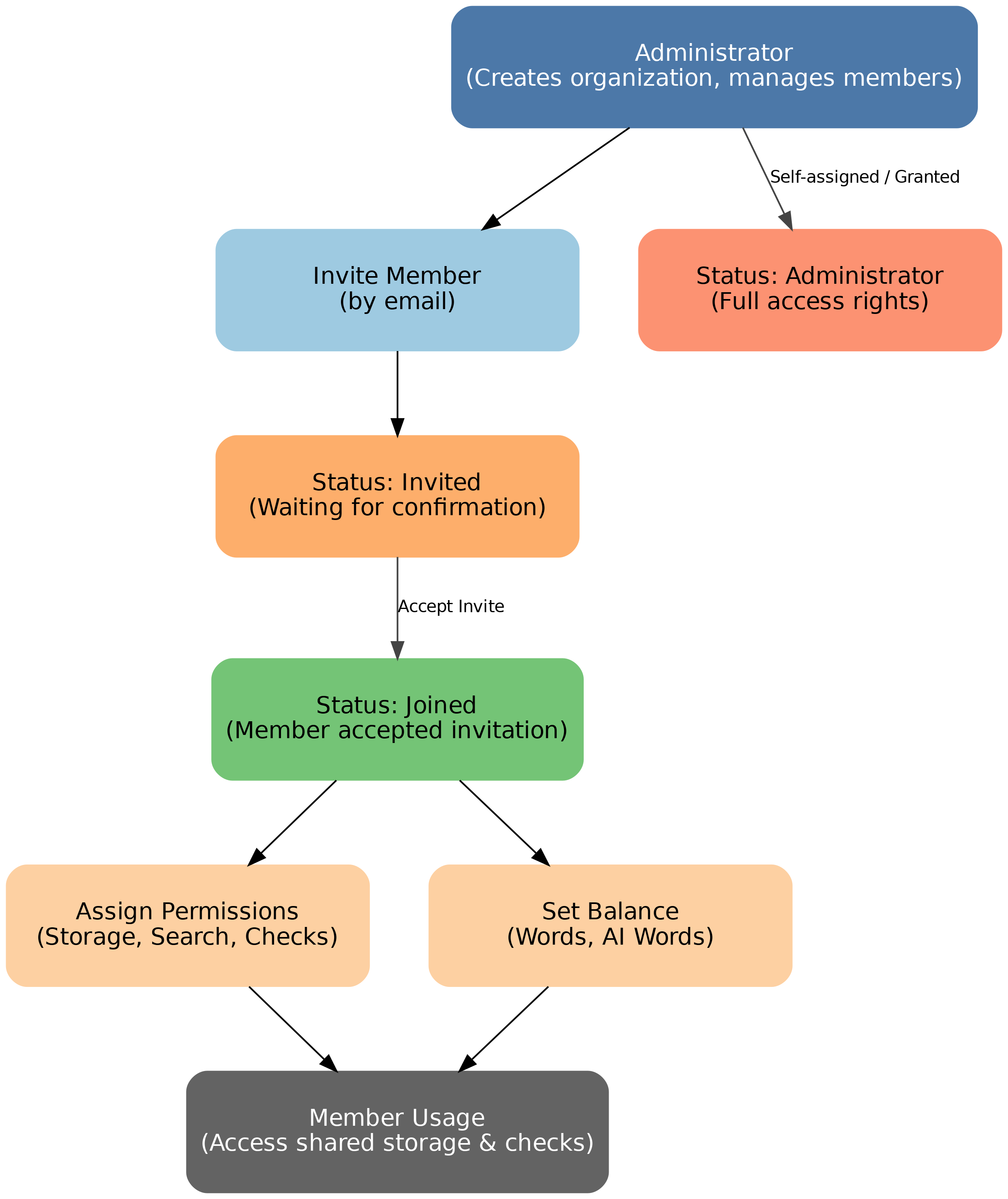Organization Flow Chart