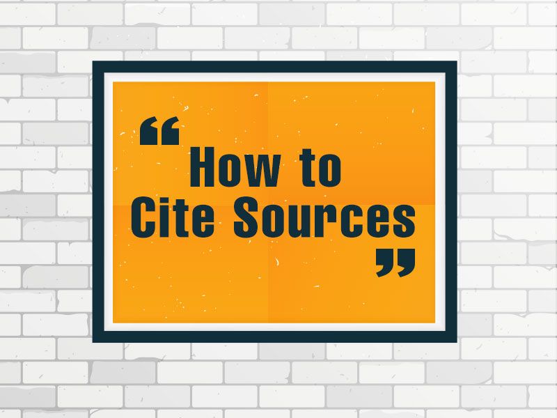 How to Properly Cite Sources | Purpose of Citing