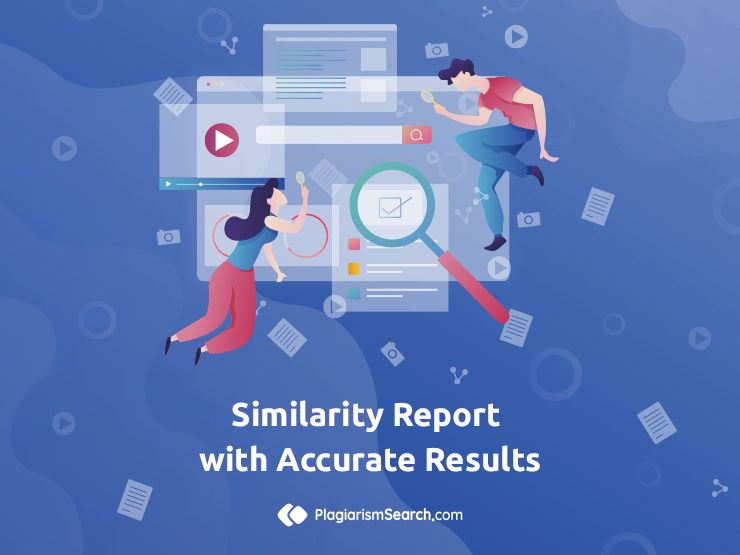 Interpreting PlagiarismSearch Similarity Report