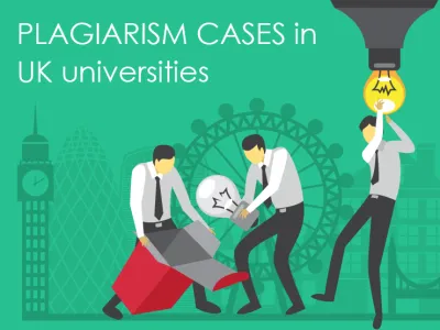 Przypadki plagiatu na uniwersytetach w Wielkiej Brytanii