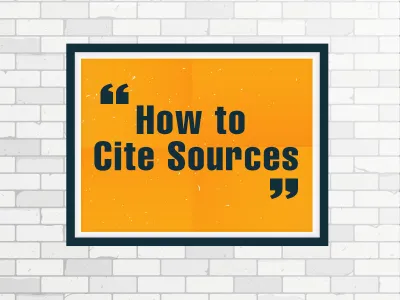 How to Properly Cite Sources