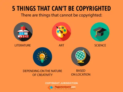 5 rzeczy, których nie można chronić prawami autorskimi